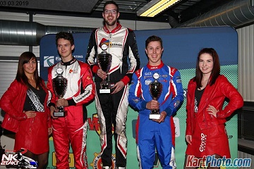 Podium 1e race NK 2takt 2019